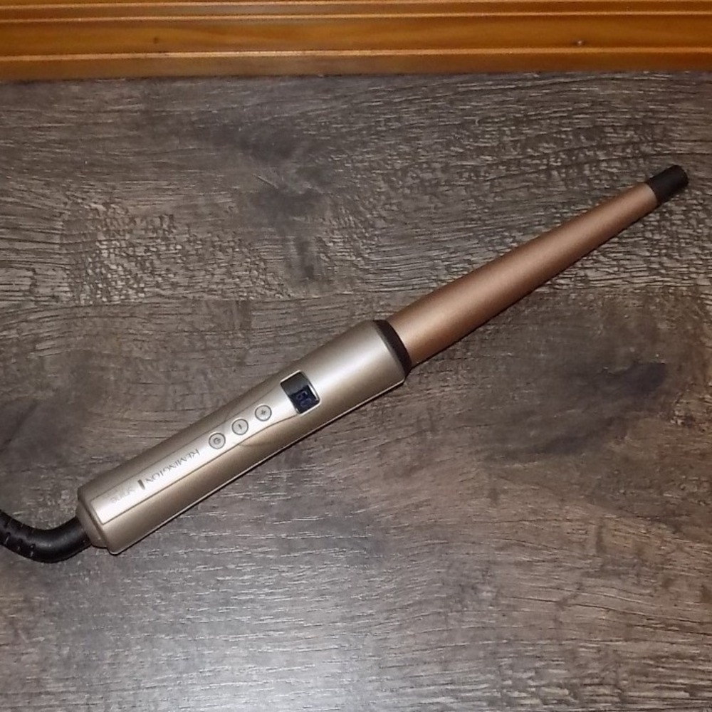 Remington Shine Therapy Curling Wand Women Gold Good Ceramic